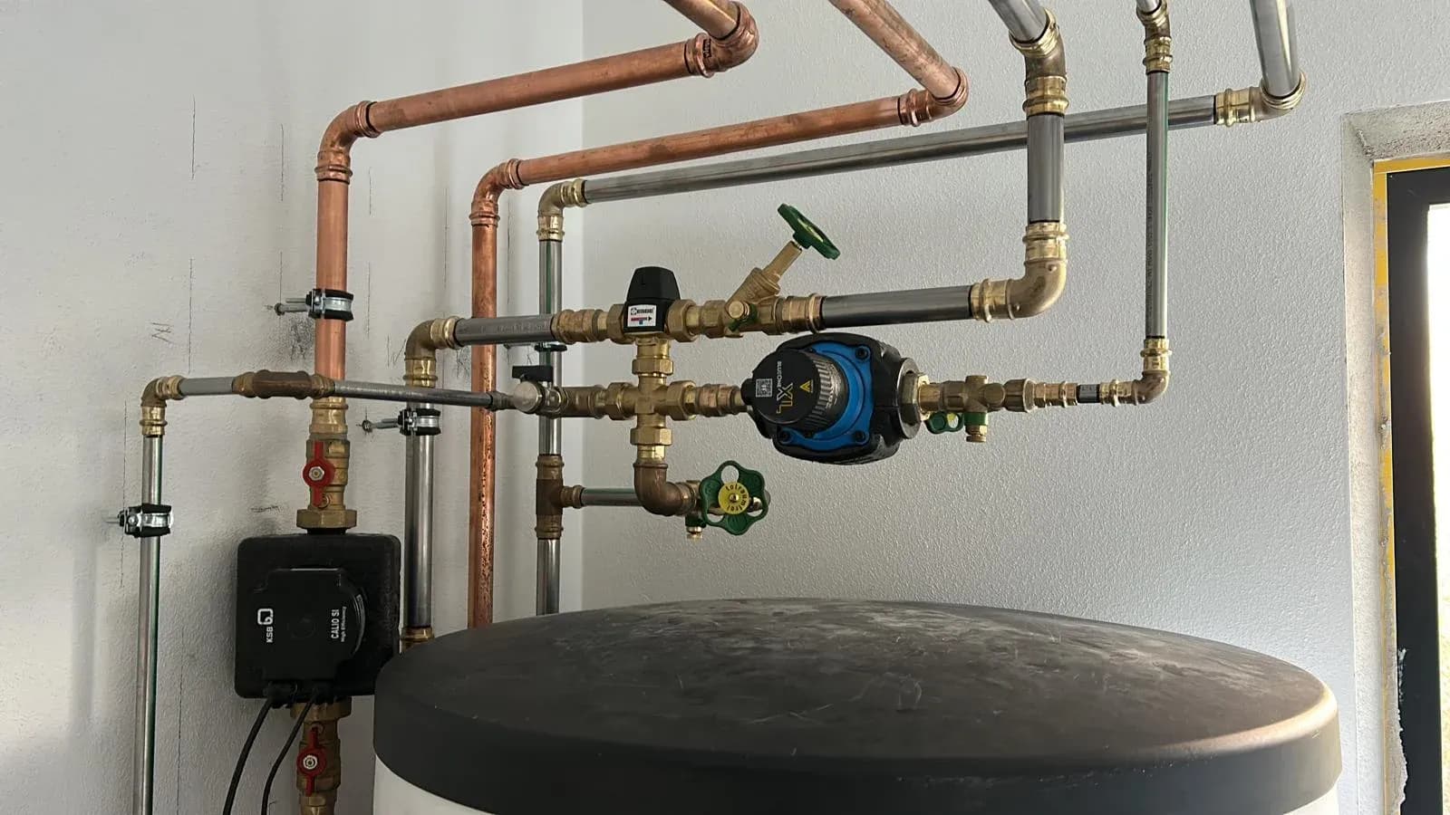 Bild von einem Haustechnik Raum