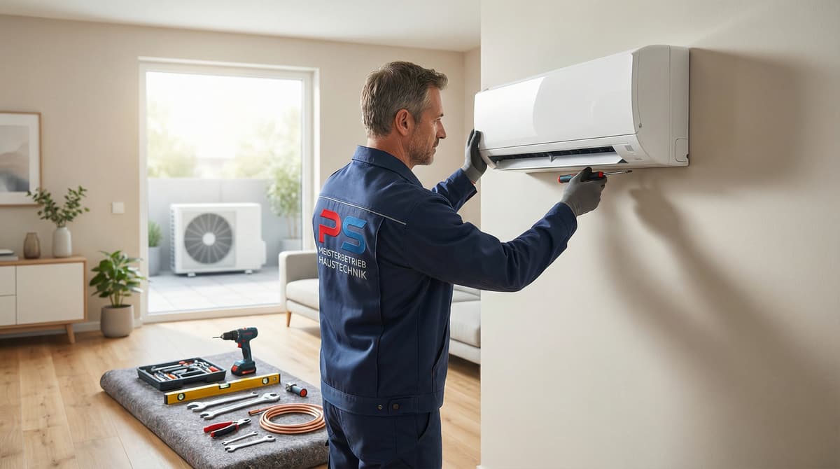Klimaanlagen-Installation